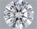 Del inventario de diamantes de laboratorio, 1.33 quilates, Redondo , Color D, claridad VVS2 y certificado IGI