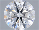 Lab Grown Diamond 1.33 Carats, Round with Excellent Cut, D Color, VS2 Clarity and Certified by IGI
