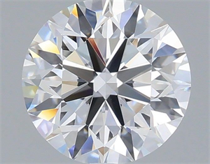Picture of Lab Grown Diamond 1.32 Carats, Round with Excellent Cut, D Color, VS2 Clarity and Certified by IGI