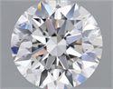 Del inventario de diamantes de laboratorio, 2.36 quilates, Redondo , Color F, claridad VVS2 y certificado IGI