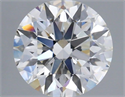 Del inventario de diamantes de laboratorio, 2.12 quilates, Redondo , Color F, claridad VVS2 y certificado IGI