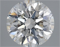 Del inventario de diamantes de laboratorio, 2.35 quilates, Redondo , Color F, claridad VVS2 y certificado IGI