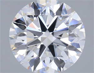 Picture of Lab Grown Diamond 1.30 Carats, Round with Ideal Cut, D Color, VS1 Clarity and Certified by IGI