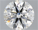Del inventario de diamantes de laboratorio, 2.55 quilates, Redondo , Color H, claridad VVS2 y certificado IGI