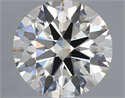 Del inventario de diamantes de laboratorio, 2.66 quilates, Redondo , Color H, claridad VVS2 y certificado IGI