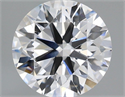 Del inventario de diamantes de laboratorio, 2.57 quilates, Redondo , Color F, claridad VVS2 y certificado IGI