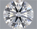 Del inventario de diamantes de laboratorio, 2.57 quilates, Redondo , Color F, claridad VVS2 y certificado IGI