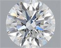 Natural Diamond 0.71 Carats, Round with Excellent Cut, E Color, SI1 Clarity and Certified by IGI