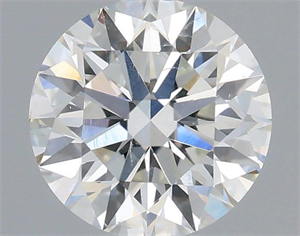 Picture of Natural Diamond 0.71 Carats, Round with Excellent Cut, E Color, SI1 Clarity and Certified by IGI