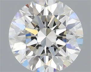 Picture of Natural Diamond 0.40 Carats, Round with Excellent Cut, H Color, VVS1 Clarity and Certified by IGI