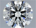 Natural Diamond 0.44 Carats, Round with Excellent Cut, I Color, SI1 Clarity and Certified by IGI
