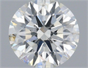 Diamante Natural 0.74 quilates, Redondo , Color F, claridad VS2 y certificado IGI