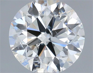 Picture of Natural Diamond 0.50 Carats, Round with Excellent Cut, F Color, SI2 Clarity and Certified by IGI