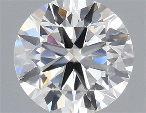 Picture of Natural Diamond 0.40 Carats, Round with Very Good Cut, G Color, VS2 Clarity and Certified by IGI