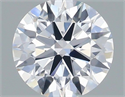 Diamante Natural 0.41 quilates, Redondo , Color D, claridad VS2 y certificado IGI