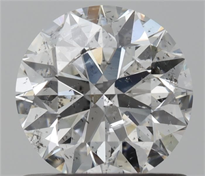 Picture of Natural Diamond 0.80 Carats, Round with Excellent Cut, F Color, SI2 Clarity and Certified by IGI