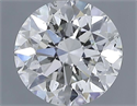 Diamante Natural 1.00 quilates, Redondo , Color H, claridad SI1 y certificado IGI