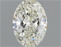 Natural Diamond 0.47 Carats, Oval with  Cut, I Color, VS2 Clarity and Certified by IGI