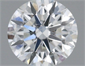 Natural Diamond 0.41 Carats, Round with Excellent Cut, E Color, SI1 Clarity and Certified by IGI