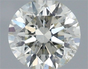 Foto Diamante Natural 0.41 quilates, Redondo , Color H, claridad SI1 y certificado IGI de