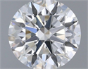 Diamante Natural 0.54 quilates, Redondo , Color F, claridad VVS2 y certificado IGI