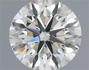 Picture of Natural Diamond 0.70 Carats, Round with Very Good Cut, I Color, VS2 Clarity and Certified by IGI
