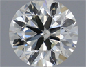Natural Diamond 0.40 Carats, Round with Excellent Cut, I Color, VS2 Clarity and Certified by IGI