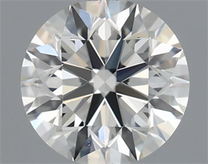 Picture of Natural Diamond 0.80 Carats, Round with Excellent Cut, K Color, VS2 Clarity and Certified by GIA