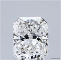 Natural Diamond 0.52 Carats, Radiant with  Cut, G Color, VS1 Clarity and Certified by GIA