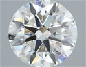 Natural Diamond 2.10 Carats, Round with Excellent Cut, G Color, VVS1 Clarity and Certified by IGI