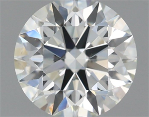 Picture of Natural Diamond 1.10 Carats, Round with Excellent Cut, H Color, VS2 Clarity and Certified by IGI