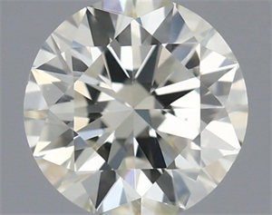 Picture of Natural Diamond 0.40 Carats, Round with Excellent Cut, K Color, SI1 Clarity and Certified by IGI