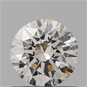 Diamante Natural 0.58 quilates, Redondo , Color J, claridad VS2 y certificado GIA
