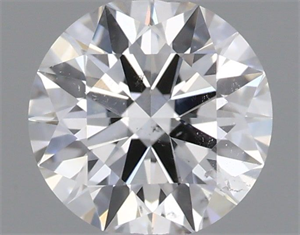 Picture of Natural Diamond 0.40 Carats, Round with Excellent Cut, F Color, SI2 Clarity and Certified by GIA