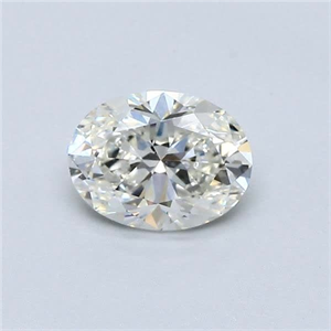 Picture of Natural Diamond 0.81 Carats, Oval with  Cut, J Color, VS1 Clarity and Certified by GIA