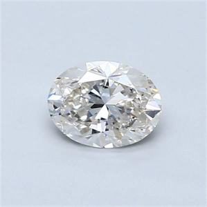 Foto Diamante Natural 0.81 quilates, Ovalado , Color I, claridad VVS1 y certificado GIA de