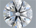 Diamante Natural 0.41 quilates, Redondo , Color D, claridad VS2 y certificado IGI