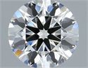 Natural Diamond 0.40 Carats, Round with Excellent Cut, I Color, SI2 Clarity and Certified by IGI