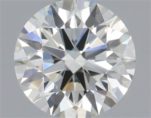 Picture of Natural Diamond 0.56 Carats, Round with Excellent Cut, I Color, VS2 Clarity and Certified by IGI
