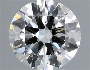 Picture of Natural Diamond 0.70 Carats, Round with Excellent Cut, H Color, SI2 Clarity and Certified by IGI