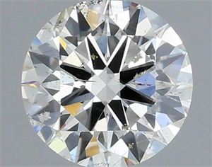 Foto Diamante Natural 0.61 quilates, Redondo , Color I, claridad SI2 y certificado IGI de