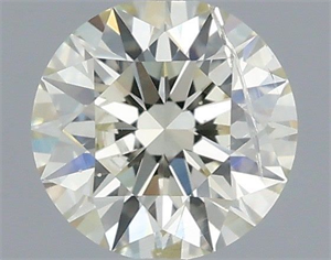 Picture of Natural Diamond 0.40 Carats, Round with Excellent Cut, J Color, I1 Clarity and Certified by IGI