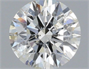Natural Diamond 0.40 Carats, Round with Excellent Cut, H Color, I1 Clarity and Certified by IGI