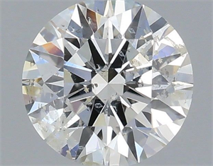 Picture of Natural Diamond 0.40 Carats, Round with Excellent Cut, H Color, I1 Clarity and Certified by IGI