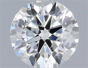 Picture of Natural Diamond 0.40 Carats, Round with Excellent Cut, G Color, I1 Clarity and Certified by IGI