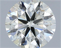 Natural Diamond 0.50 Carats, Round with Excellent Cut, I Color, SI2 Clarity and Certified by IGI