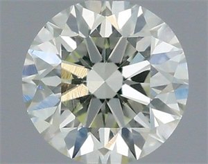 Picture of Natural Diamond 0.40 Carats, Round with Very Good Cut, I Color, VS2 Clarity and Certified by IGI