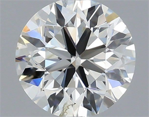 Picture of Natural Diamond 0.40 Carats, Round with Excellent Cut, H Color, SI2 Clarity and Certified by IGI