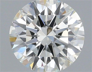 Picture of Natural Diamond 0.41 Carats, Round with Excellent Cut, H Color, SI2 Clarity and Certified by IGI