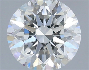 Picture of Natural Diamond 0.50 Carats, Round with Excellent Cut, E Color, SI1 Clarity and Certified by IGI